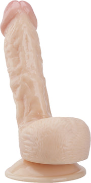 Being Fetish - PVC-Dildo - 16,5 cm - Helle Hautfarbe - Erotiekvoordeel.nl