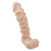 Being Fetish - Dildo in PVC - 23 cm – Colore pelle chiaro-Erotiekvoordeel.nl
