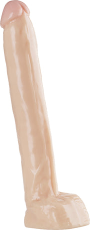 Being Fetish - Dildo in PVC - 29 cm – Colore pelle chiaro-Erotiekvoordeel.nl