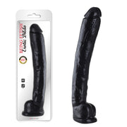 Being Fetish - Dildo in PVC - 39 cm - Nero - Erotiekvoordeel.nl