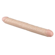 Being Fetish - Double gode en PVC - 44 cm - Teint clair - Erotiekvoordeel.nl
