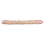 Being Fetish - Double gode en PVC - 44 cm - Teint clair - Erotiekvoordeel.nl
