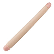 Being Fetish - Dildo doppio realistico in PVC 48,5 cm – Colore pelle chiaro-Erotiekvoordeel.nl
