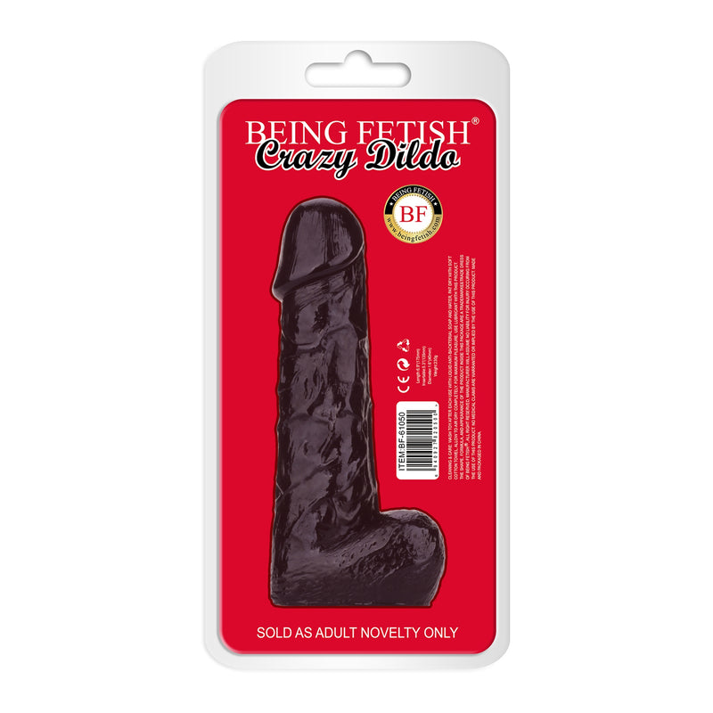Being Fetish - Gode en TPR - 17,5 cm - Noir - Erotiekvoordeel.nl