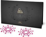 Bijoux Indiscrets - Mimi - Rhinestone Nipple Stickers - Nipple Covers - Pink - Erotiekvoordeel.nl