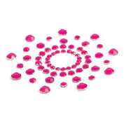 Bijoux Indiscrets - Mimi - Rhinestone Nipple Stickers - Nipple Covers - Pink-Erotiekvoordeel.nl