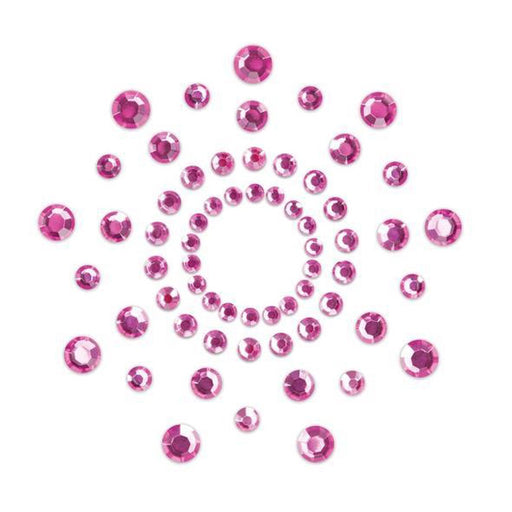Bijoux Indiscrets - Mimi - Rhinestone Nipple Stickers - Nipple Covers - Pink - Erotiekvoordeel.nl