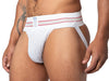 Bike Original - Jockstrap Herenslip - Elastische Tailleband 7,5 cm - Wit-Erotiekvoordeel.nl