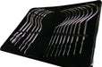 Black Label - 15 Pcs Guyon Curves - Stainless Steel Sounding Set 8-36 mm.-Erotiekvoordeel.nl