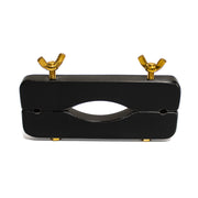 Black Label - Ball Crusher met Spikes - Zwart/Goud-Erotiekvoordeel.nl