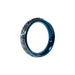 Black Label - Blue Wave Cockring - RVS - Blauw/Zilver-Erotiekvoordeel.nl