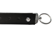 Black Label - Cinghie per il seno - 2 pezzi - Pelle - Nero-Erotiekvoordeel.nl