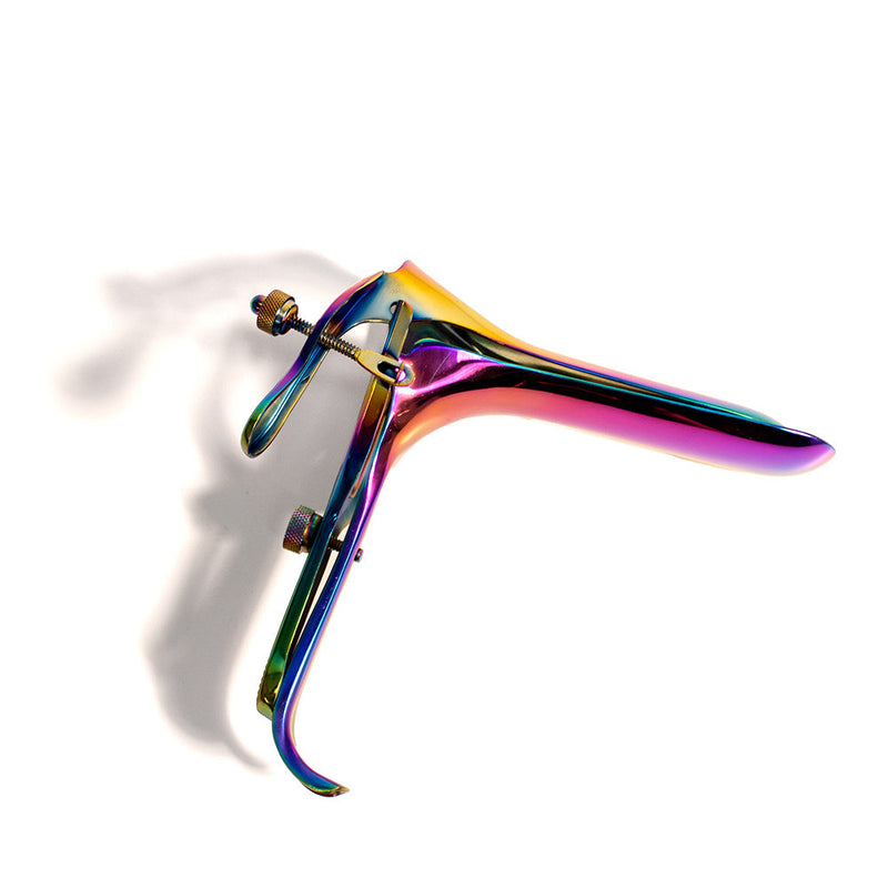 Black Label - Cusco Speculum - Rainbow Stainless Steel-Erotiekvoordeel.nl