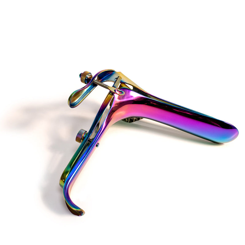 Black Label - Cusco Speculum - Rainbow Stainless Steel-Erotiekvoordeel.nl