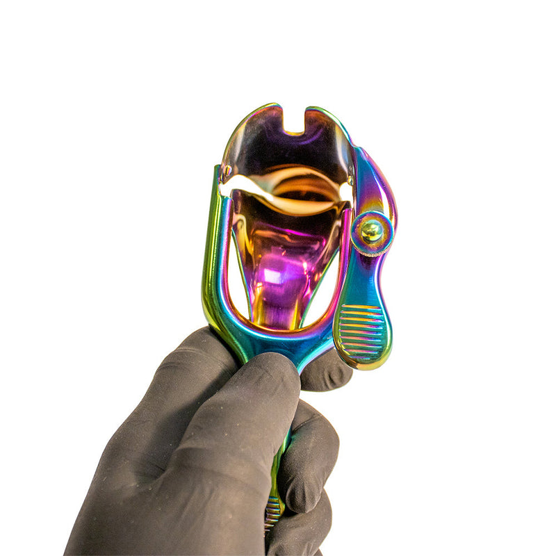 Black Label - Cusco Speculum - Rainbow Stainless Steel-Erotiekvoordeel.nl