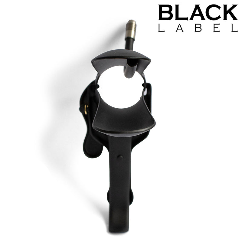 Black Label - Wziernik Cusco Z Rurką Na Lubrykant - Czarny/Złoty - Erotiekvoordeel.nl