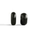 Black Label - Donut Ballstretcher - 30 x 35 mm - RVS - Mat Zwart-Erotiekvoordeel.nl