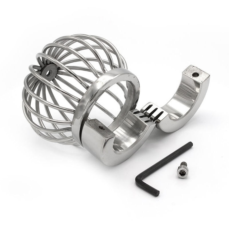 Black Label - Extreme Ballstretcher Cage - Gabbia per lo scroto - Erotiekvoordeel.nl