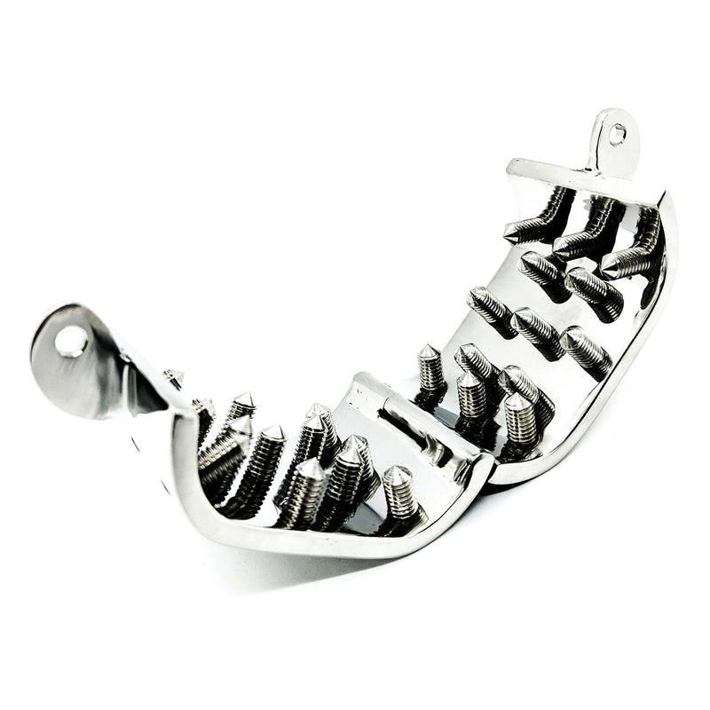 Black Label - Ball Stretcher ovale con punte - Con punte interne - 52 x 25 mm-Erotiekvoordeel.nl