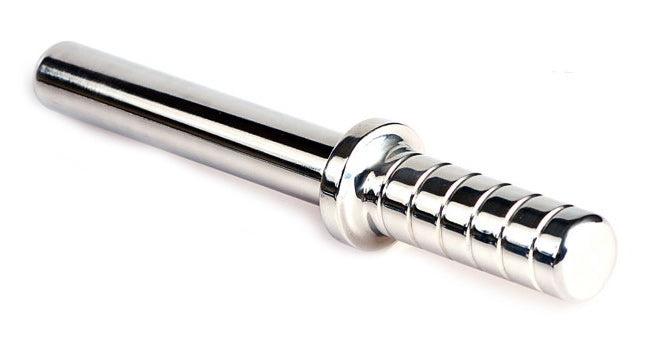 Black Label - Plain Stick - Hole Rammer - Consolador de acero inoxidable con mango-Erotiekvoordeel.nl