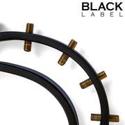 Black Label - Pussy Clamp 2.0 - Vagina Clamp with Spikes - Black/Gold-Erotiekvoordeel.nl