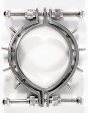 Black Label - Pussy Clamp with Spikes - Stainless Steel - Erotiekvoordeel.nl