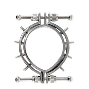 Black Label - Pussy Clamp with Spikes - Stainless Steel-Erotiekvoordeel.nl