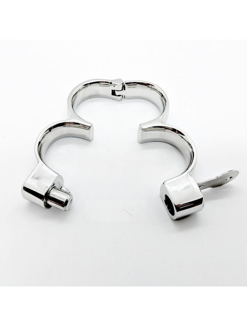 Black Label - RVS - Irish Handboeien-Erotiekvoordeel.nl