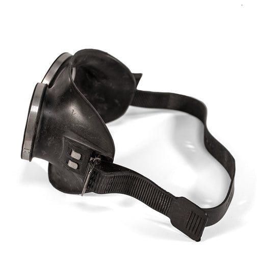 Black Label - Lunettes d'armée en caoutchouc - Accessoire fétiche et caoutchouc - Noir-Erotiekvoordeel.nl