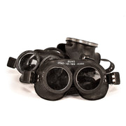 Black Label - Lunettes d'armée en caoutchouc - Accessoires fétichistes et en caoutchouc - Noir-Erotiekvoordeel.nl