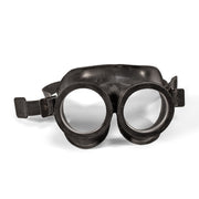 Black Label - Lunettes d'armée en caoutchouc - Accessoire fétiche et caoutchouc - Noir-Erotiekvoordeel.nl