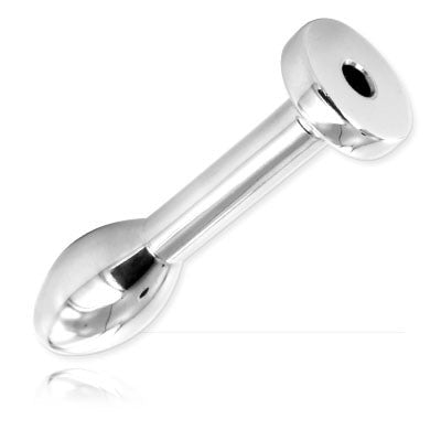 Black Label - Teardrop - Plug pénien - Acier inoxydable - Erotiekvoordeel.nl