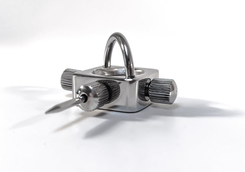 Black Label - The Sun - Tepel Martel Instrument - RVS - Zilver-Erotiekvoordeel.nl