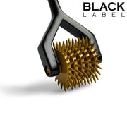 Black Label - Koło Wartenburga Z 5 Kółkami - Czarno-złote-Erotiekvoordeel.nl