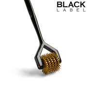 Black Label - Wartenburg Pinwheel Z 5 Kółkami - Czarny/Złoty - Erotiekvoordeel.nl