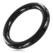 Black Line - Cockring - RVS - Zwart - 8 mm dik-Erotiekvoordeel.nl