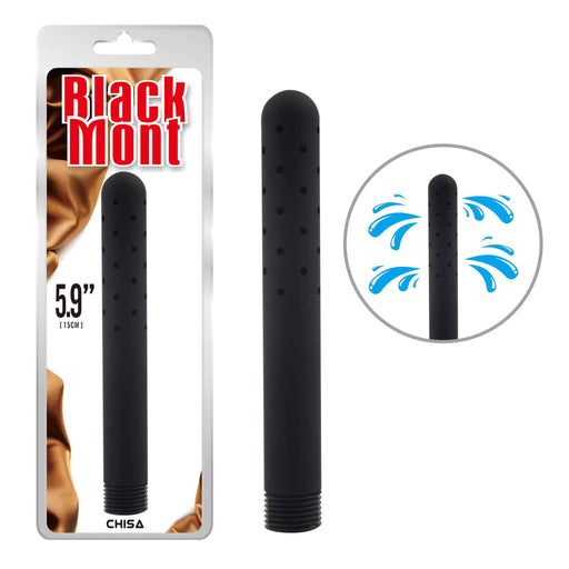 Black Mont - Anaal Douche - Aan Te Sluiten Op De Doucheslang - 15 cm - Zwart-Erotiekvoordeel.nl