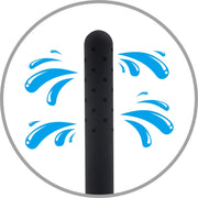 Black Mont - Doccia anale - Da collegare al tubo della doccia - 15 cm - Nero-Erotiekvoordeel.nl