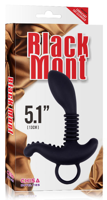 Black Mont - Booty Exciter - Prostaat Buttplug - Zwart-Erotiekvoordeel.nl