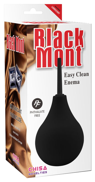 Black Mont - Easy Clean Enema - Anaal Douche-Erotiekvoordeel.nl