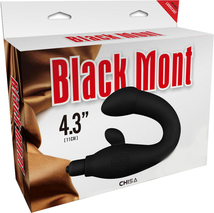 Black Mont - P-Spot Perineum Massager - Prostaat Vibrator - Zwart-Erotiekvoordeel.nl