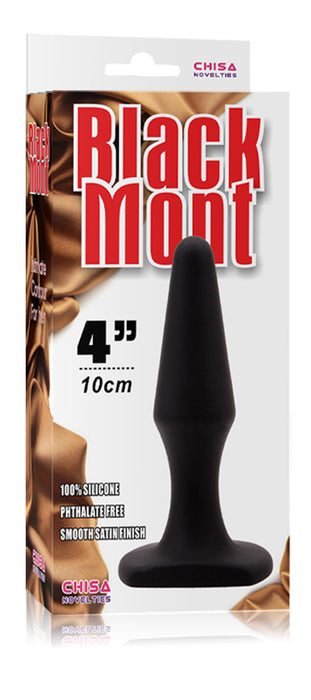 Black Mont - Siliconen Anaal Plug - Medium-Erotiekvoordeel.nl