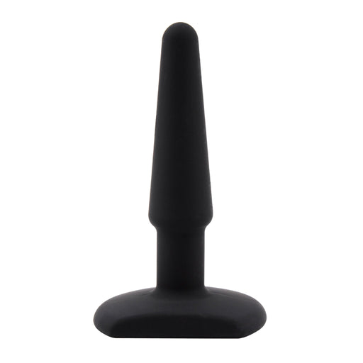 Black Mont - Plug anale in silicone - 11 x 2,3 cm - Nero-Erotiekvoordeel.nl