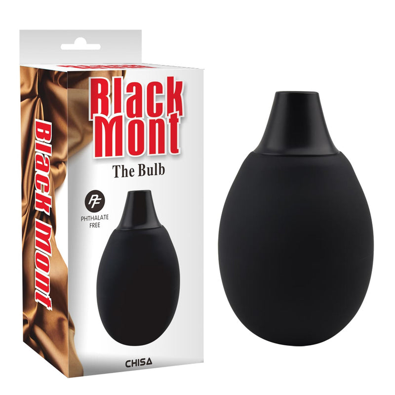 Black Mont - The Bulb - Anaal Douche - Zwart-Erotiekvoordeel.nl