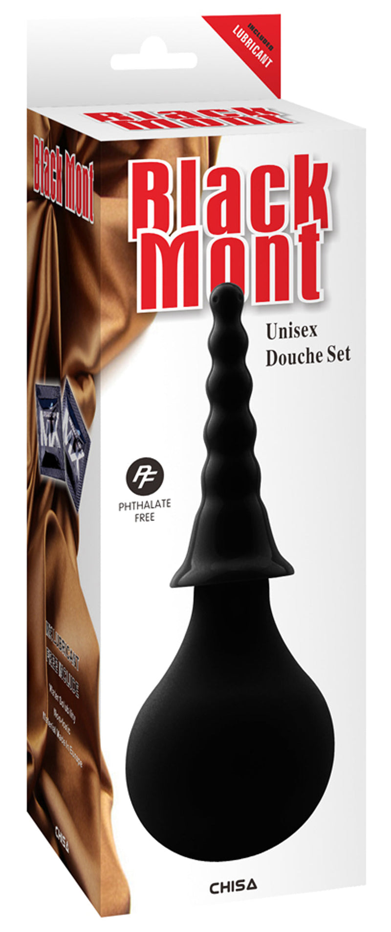 Black Mont - Unisex Intiem Douche Set - Zwart-Erotiekvoordeel.nl