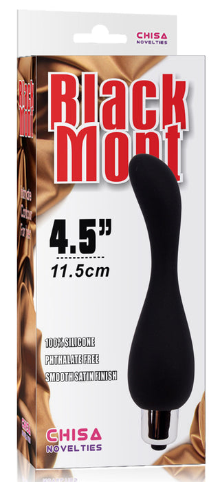 Black Mont - Vibrating Smoothie - Anaal Vibrator - Zwart-Erotiekvoordeel.nl