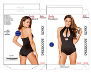 Body Pleasure - Body - Allure Amour - Zwart - One Size-Erotiekvoordeel.nl