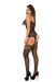 Body Pleasure - Catsuit - Enticing Eclipse - Zwart - One Size-Erotiekvoordeel.nl