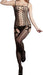 Body Pleasure - Catsuit - Heavenly Heat - Zwart - One Size-Erotiekvoordeel.nl