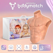 Bodymatch - Boomax - Hyperrealistic Silicone Male Torso - Light Skin Tone - Erotiekvoordeel.nl